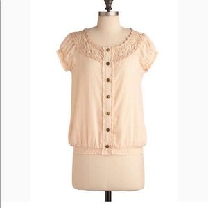 Nick & Mo 100% Cotton Lace Top